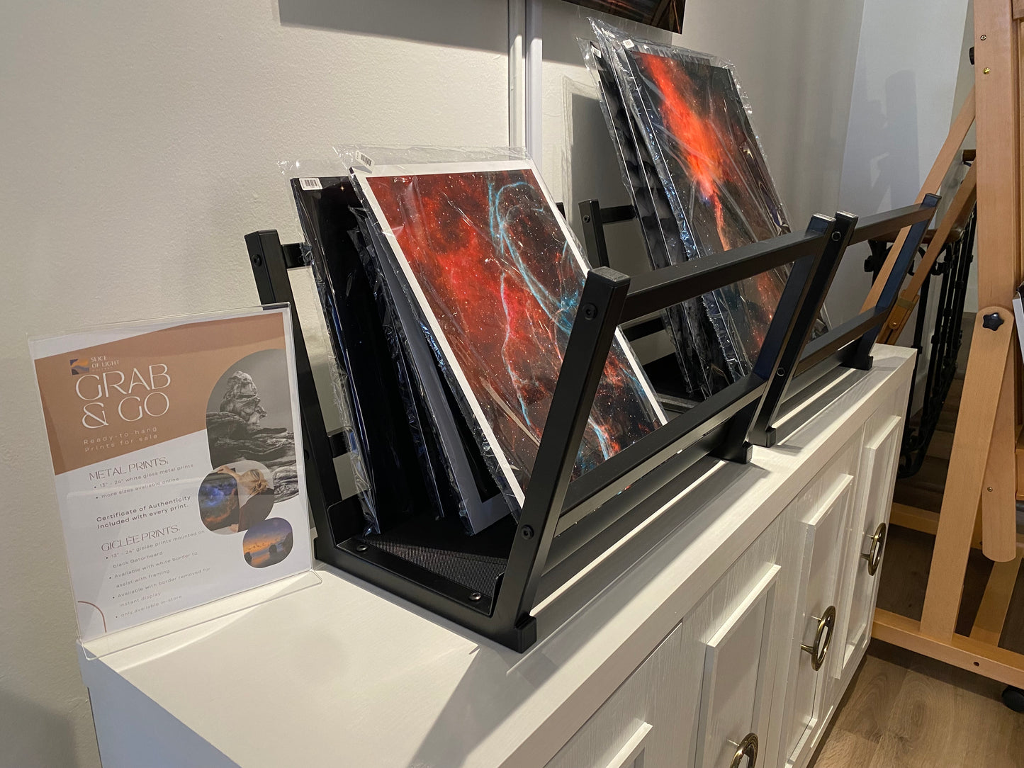 In-Store Winter 2023 Grab N Go Metal Prints 12" width