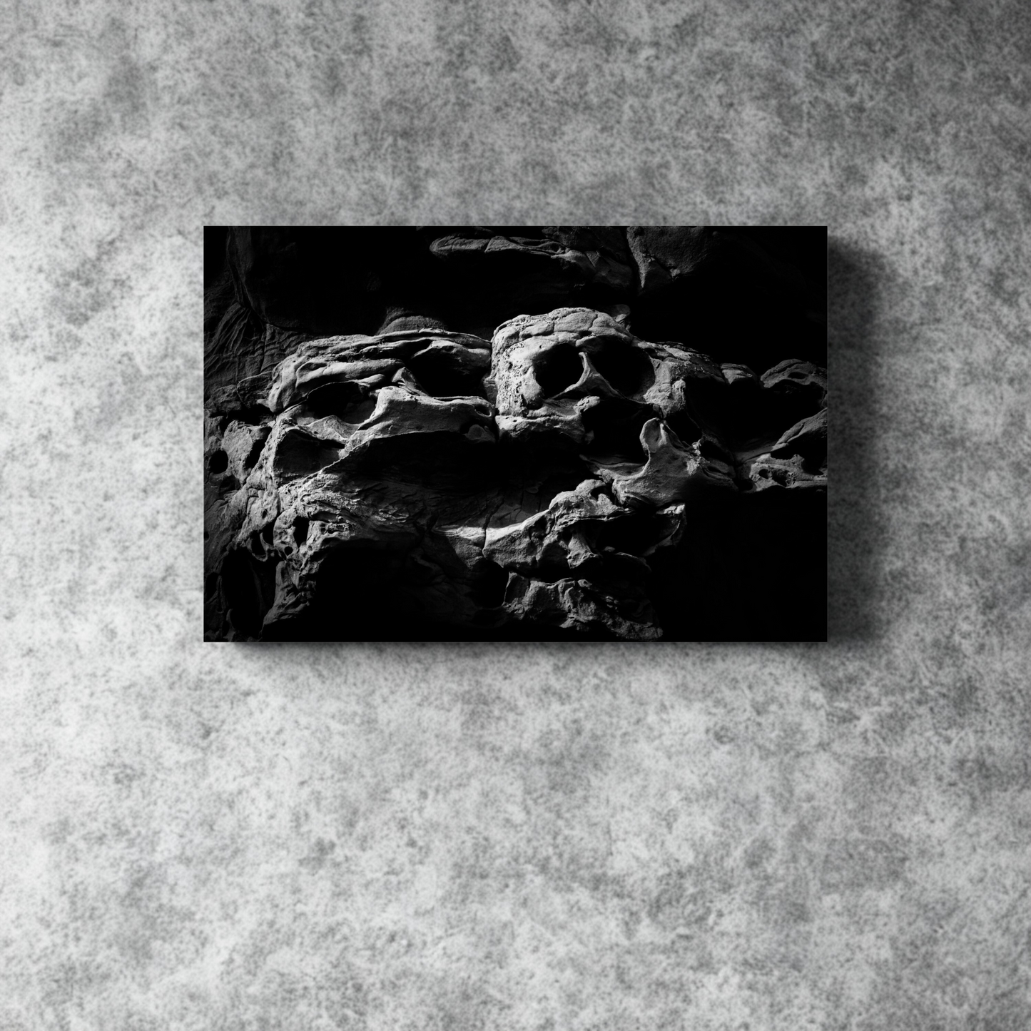 "The Skull of Ozymandias" - Limited Edition ChromaLuxe® Metal Wall Art 60" x 40"
