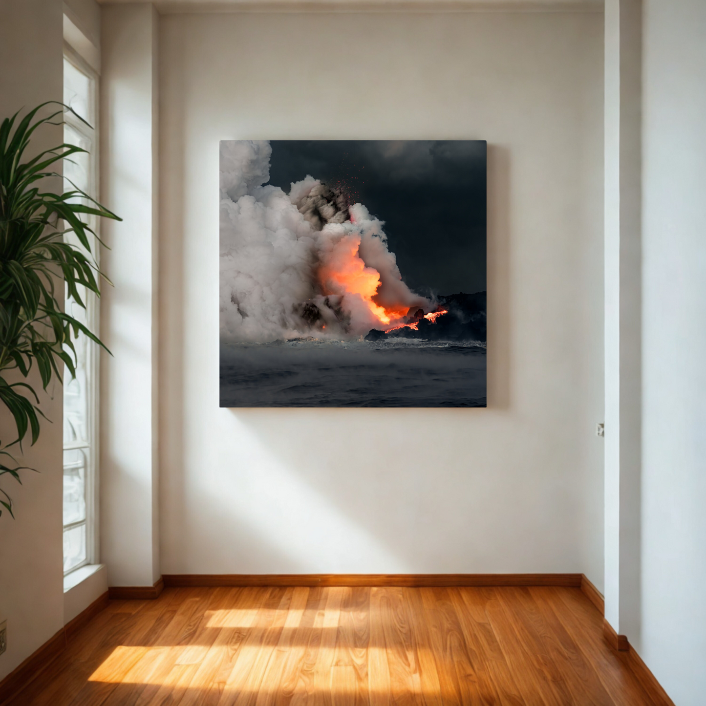 "Tranquil Violence" - Limited Edition ChromaLuxe® Metal Wall Art