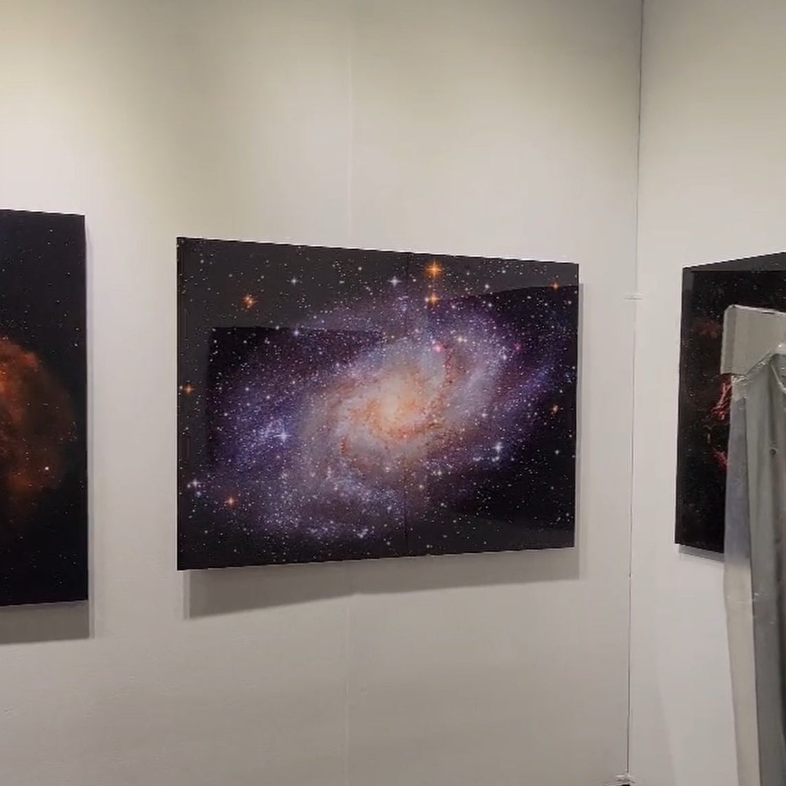 "M33: The Triangulum Galaxy" - Limited Edition ChromaLuxe® Metal Wall Art 60" x 43"