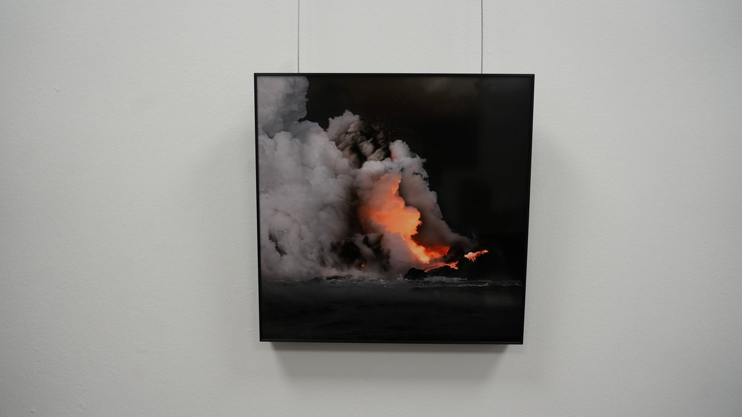 "Tranquil Violence" - 12" x 12" Limited Edition ChromaLuxe® Metal Wall Art