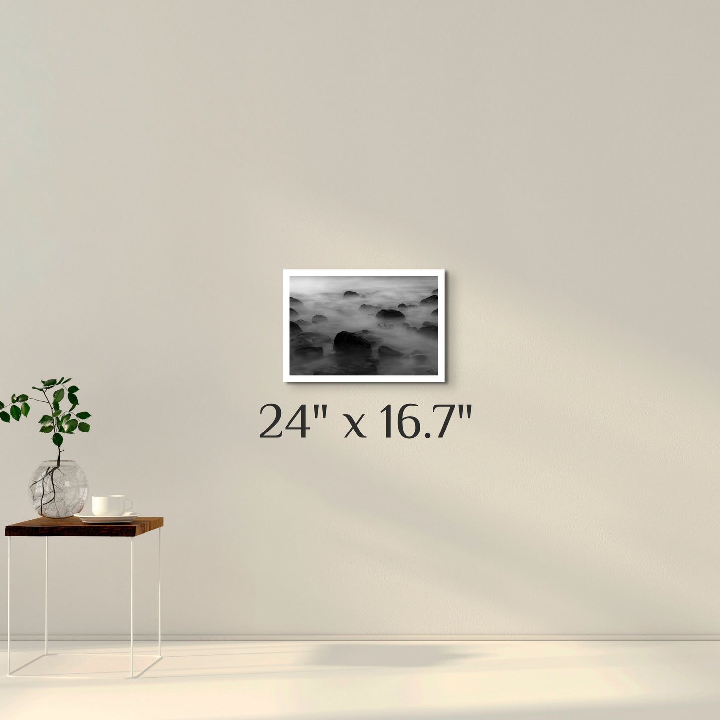 "Neoteric Soup" Limited Edition Wall Art 24" x 16.7" Giclée Metallic Paper Mounted on Gatorboard (With White Border)