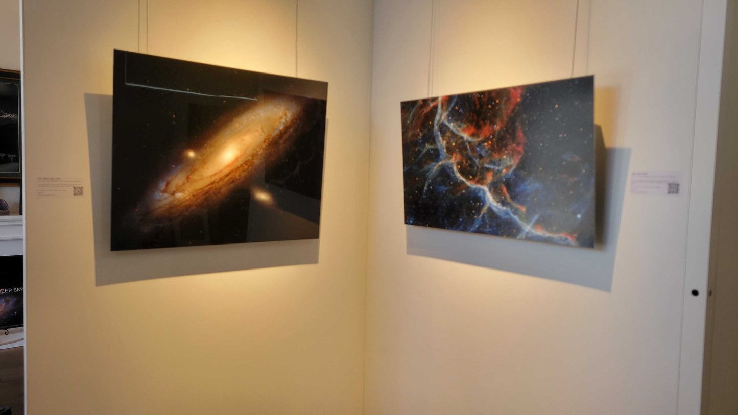 "Blue Vela" - Limited Edition ChromaLuxe® Metal Wall Art 24" x 15"