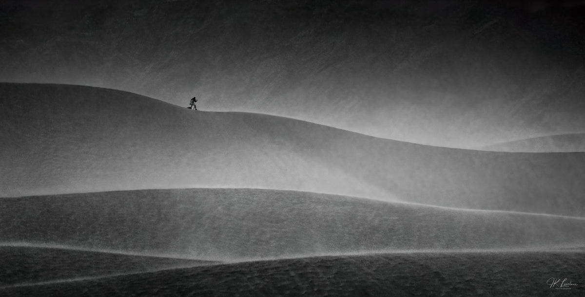 "As the Sand Storms" - Limited Edition ChromaLuxe® Metal Wall Art