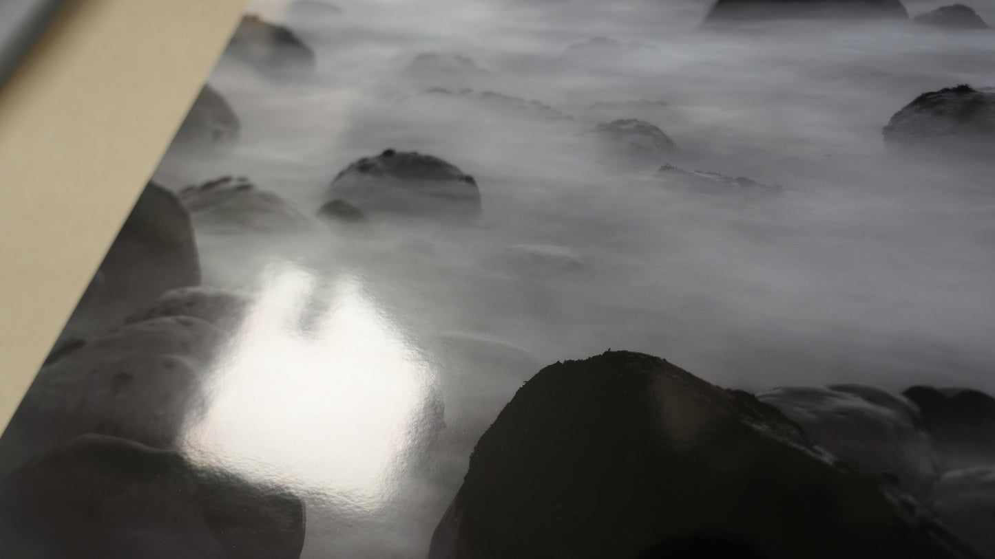 "Neoteric Soup" Limited Edition Wall Art 22" x 14.7" Giclée Metallic Paper Mounted on Gatorboard