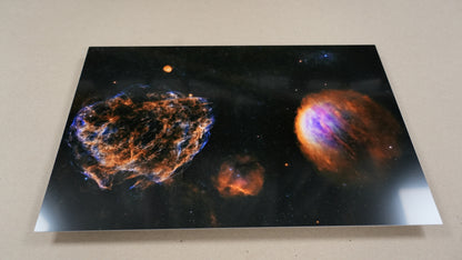 "Birth, Balance, Death" - Limited Edition ChromaLuxe® Metal Wall Art 17" x 12"