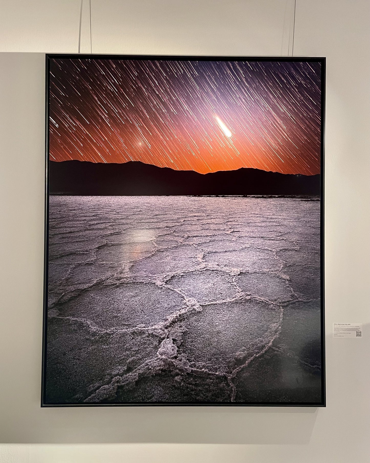 "When Beginnings End" - Limited Edition ChromaLuxe® Metal Wall Art 36" x 45"