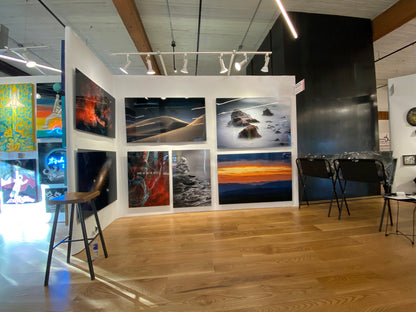 "Beyond Here Be Dragons" - Limited Edition ChromaLuxe® Metal Wall Art 60" x 39.6"