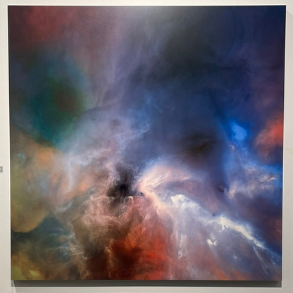 "Deep Sky I: Ophiuchus" - Limited Edition ChromaLuxe® Metal Wall Art 36" x 36"