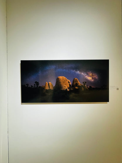 "The Stones of Joshua" - Limited Edition ChromaLuxe® Metal Wall Art 36" x 17.5"