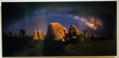 "The Stones of Joshua" - Limited Edition ChromaLuxe® Metal Wall Art 36" x 17.5"