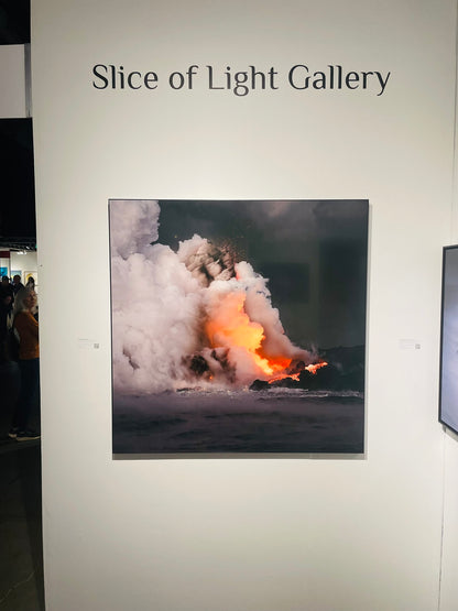 "Tranquil Violence" - Limited Edition ChromaLuxe® Metal Wall Art 44" x 44"