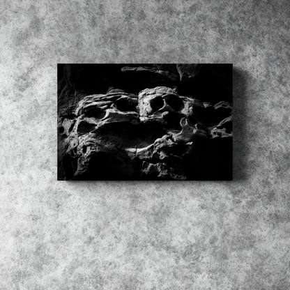 "The Skull of Ozymandias" - Limited Edition ChromaLuxe® Metal Wall Art