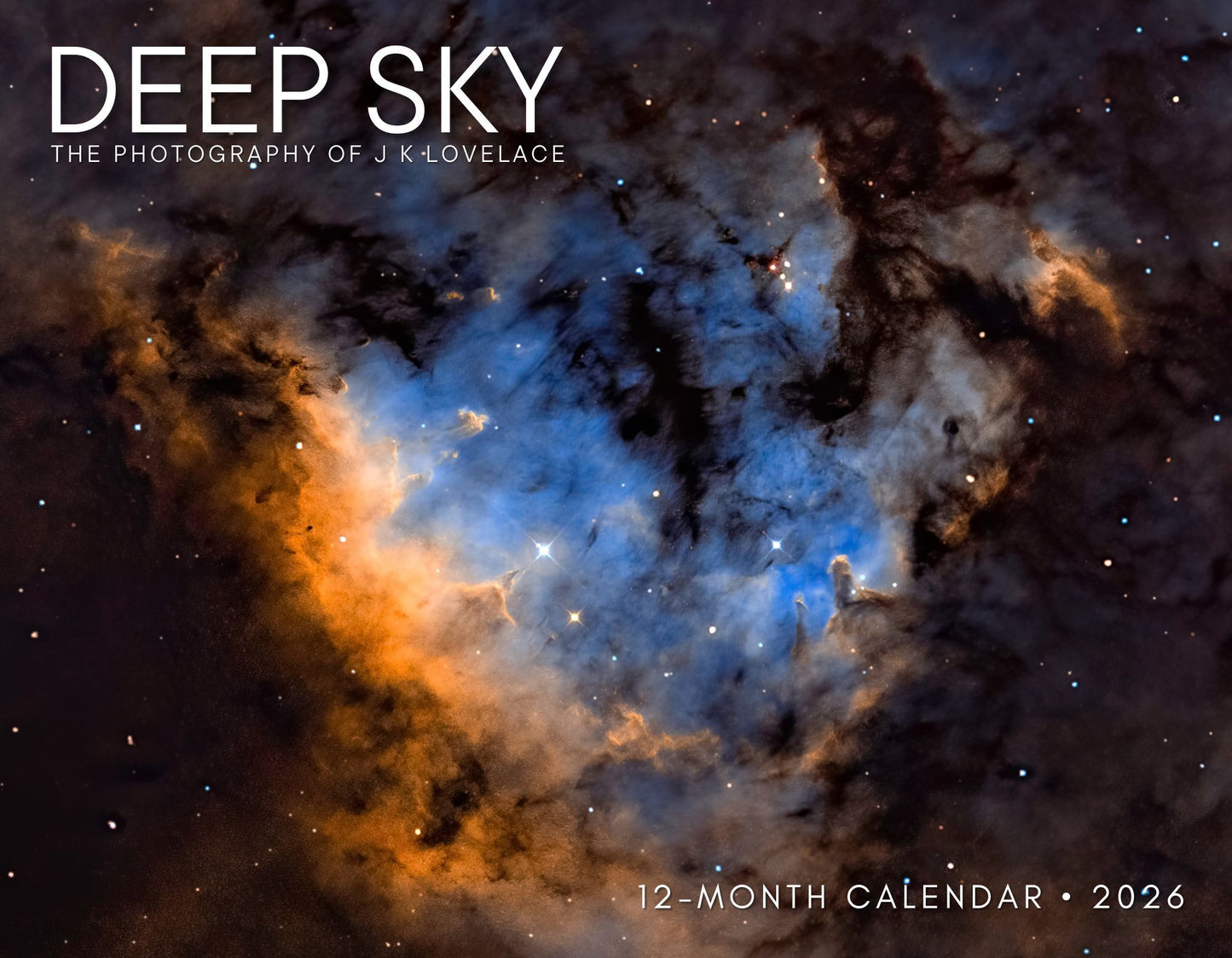 2026 Wall Calendar – DEEP SKY Astrophotography of Nebulas & Deep Space | Astronomy Gift