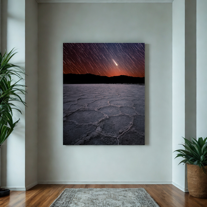 "When Beginnings End" - Limited Edition ChromaLuxe® Metal Wall Art