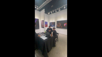 "Blue Vela" - Limited Edition ChromaLuxe® Metal Wall Art 60" x 38"