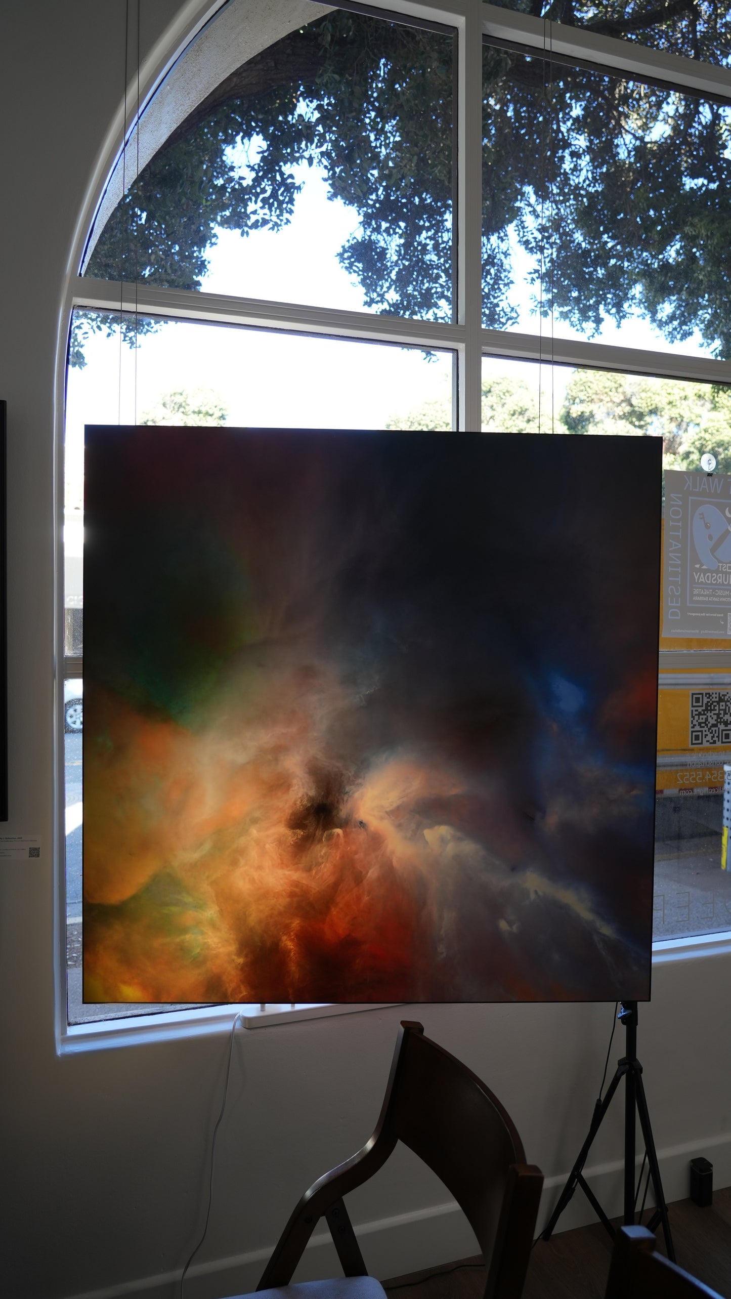 "Deep Sky I: Ophiuchus" - Limited Edition ChromaLuxe® Metal Wall Art 48" x 48"