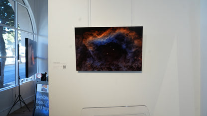 "In a Dragon's Eye" - Limited Edition ChromaLuxe® Metal Wall Art 17" x 11.2"