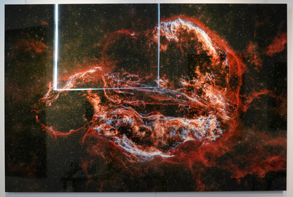 "Ouroboros" - Limited Edition ChromaLuxe® Metal Wall Art 60" x 40"