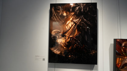 "Sea of Galilee" Dye Sublimation Print on Hand-Ground Copper Substrate