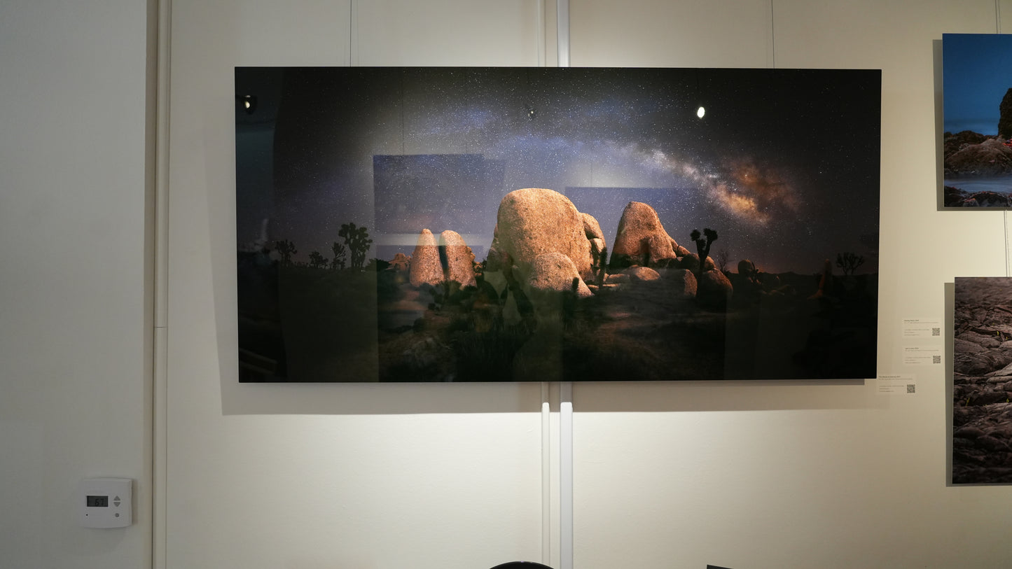 "The Stones of Joshua" - Limited Edition ChromaLuxe® Metal Wall Art 60" x 29.1"