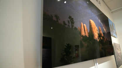 "The Stones of Joshua" - Limited Edition ChromaLuxe® Metal Wall Art 60" x 29.1"