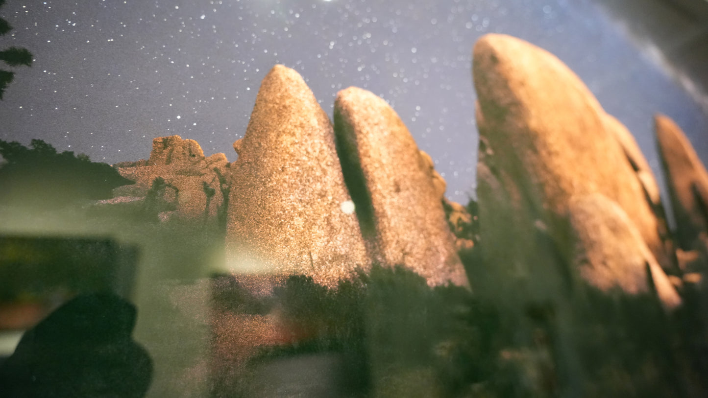 "The Stones of Joshua" - Limited Edition ChromaLuxe® Metal Wall Art 60" x 29.1"