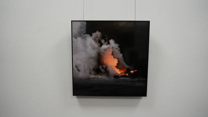 "Tranquil Violence" - 12" x 12" Limited Edition ChromaLuxe® Metal Wall Art