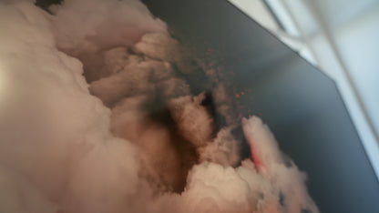 "Tranquil Violence" - Limited Edition ChromaLuxe® Metal Wall Art 44" x 44"