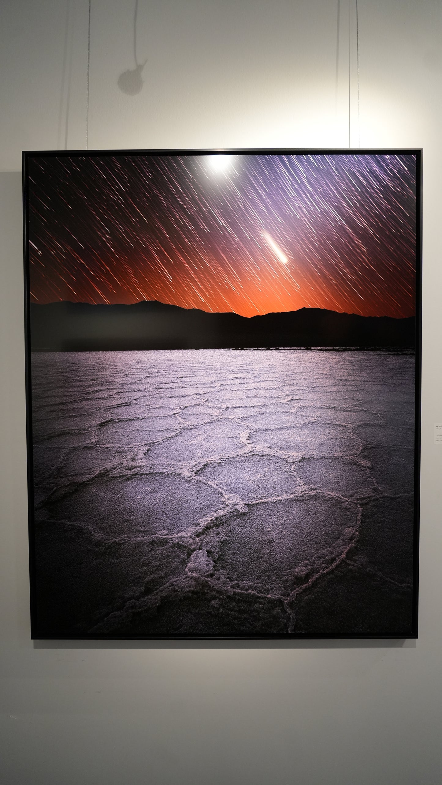 "When Beginnings End" - Limited Edition ChromaLuxe® Metal Wall Art 36" x 45"