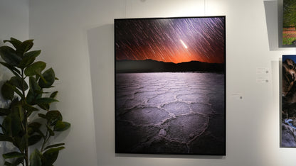 "When Beginnings End" - Limited Edition ChromaLuxe® Metal Wall Art 36" x 45"