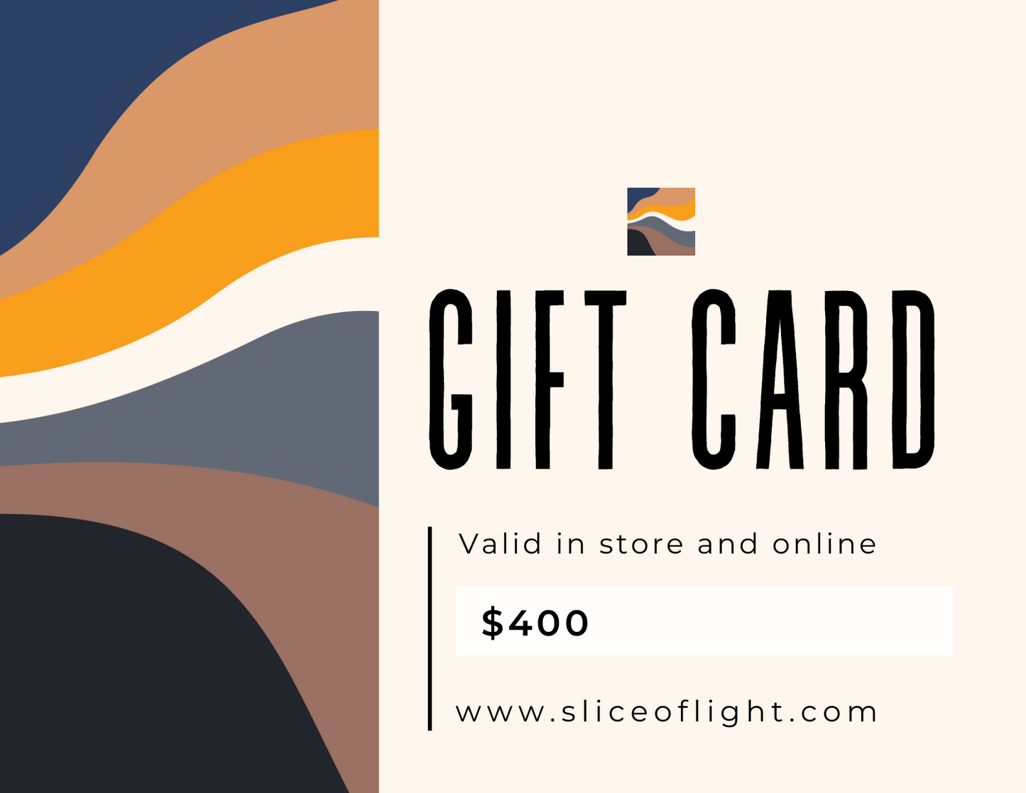 Slice of Light Gallery Gift Card