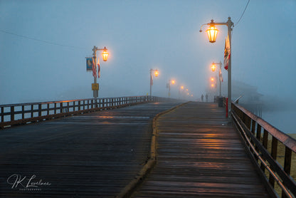 "Muelle en la niebla"